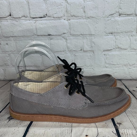 QUICKSILVER BEACH LACE UP LOAFER MEN'S SIZE 8 - Picture 1 of 13